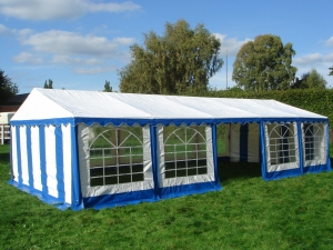 Párty stan PVC 4x10m STANDARD