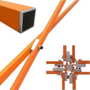 Namiot ekspresowy 3x3m - model 2020 + zestaw montażowy GRATIS