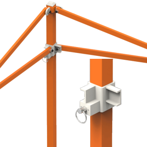 Namiot ekspresowy 3x3m - model 2020 + zestaw montażowy GRATIS