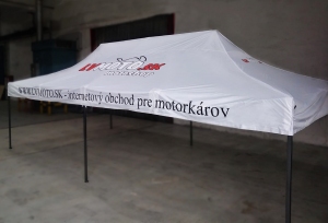 Namiot reklamowy LEKKI 3x4,5 - tylko kolor biały